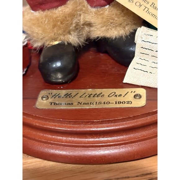 KSA Collectibles Kurt S. Adler Limited Edition Santa Claus "Hello! Little One!" - Picture 4 of 8